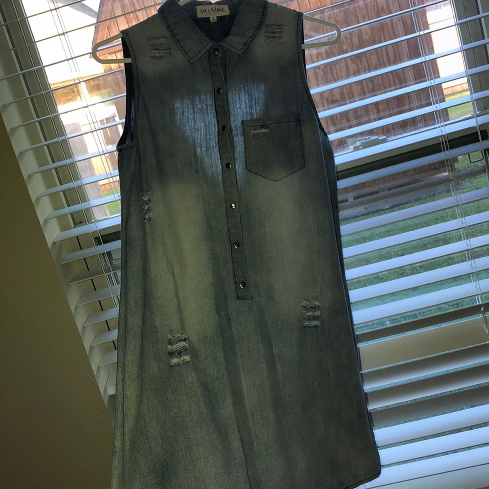 blue jean dress